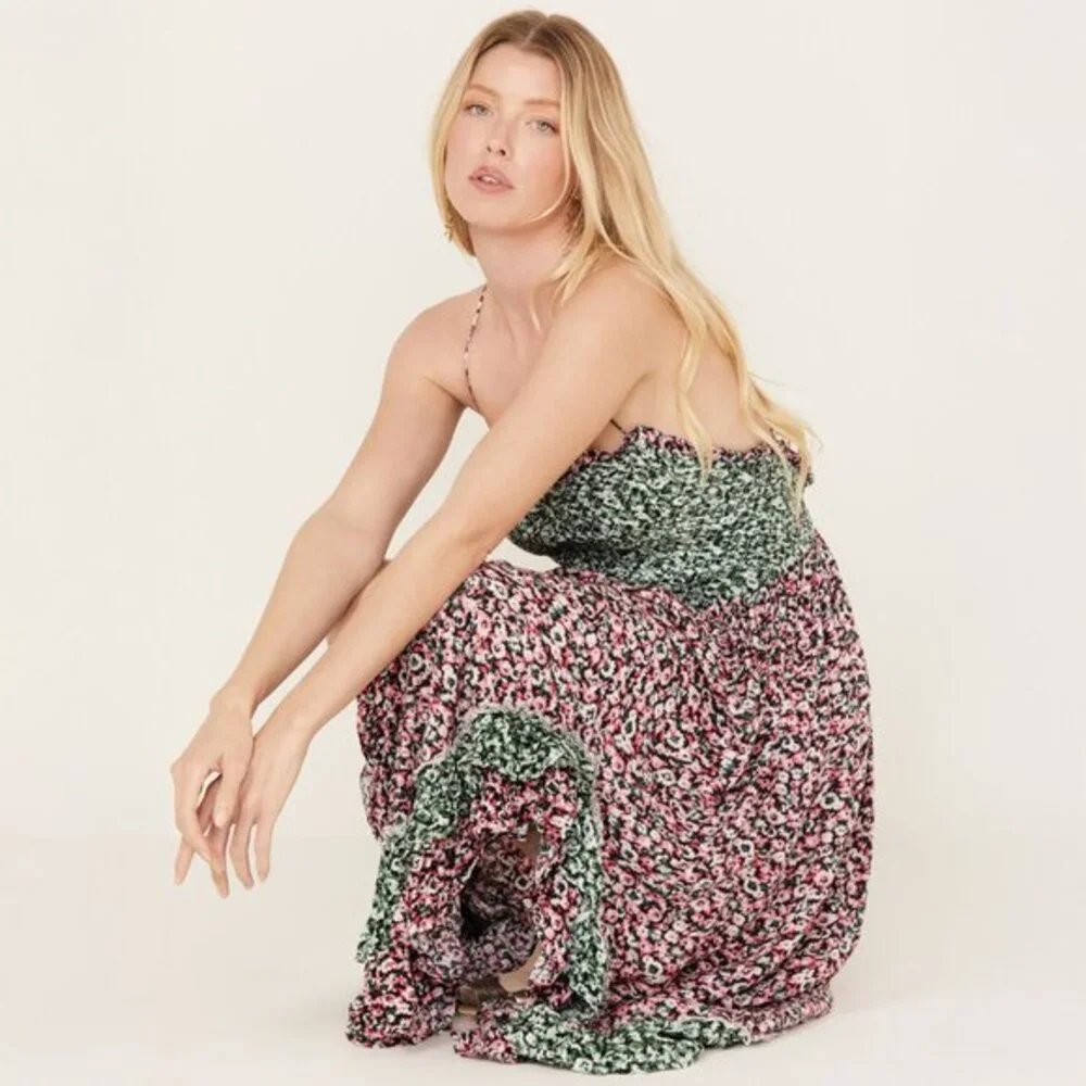 Free People One I Love Dress in Classic Combo - NWT sz Medium